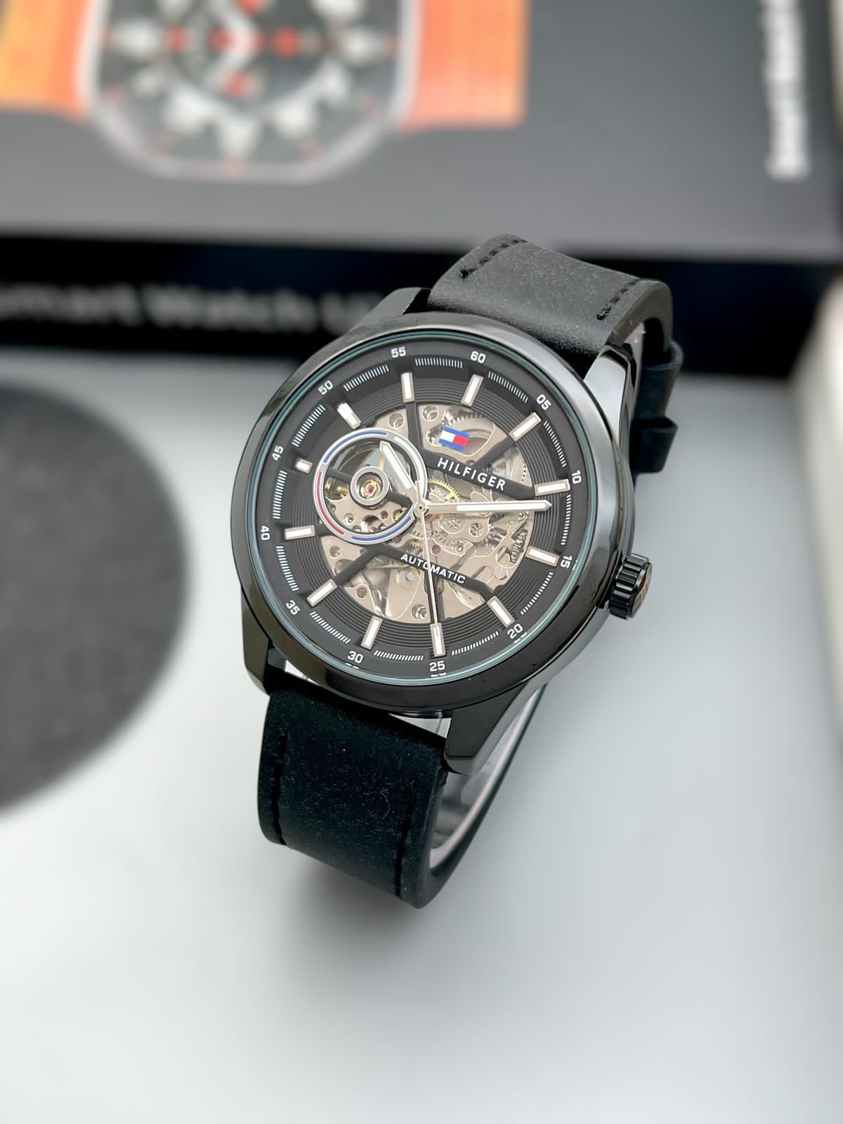 Tommy Hilfiger 7AA Modern Automatic men's watch– Premium Collection 1 Tommy Hilfiger 7AA Modern Automatic men's watch– Premium Collection