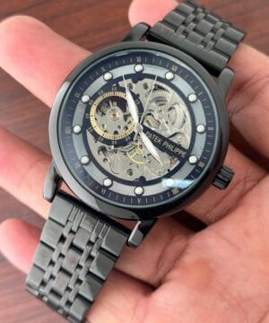 Patek Philippe 7AA Automatic Tourbillon Premium Dual Time Open Dial Men’s Watch