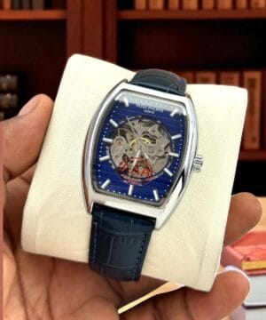 Patek Philippe Automatic Men’s Watch New Model Leather Strap Premium Finish