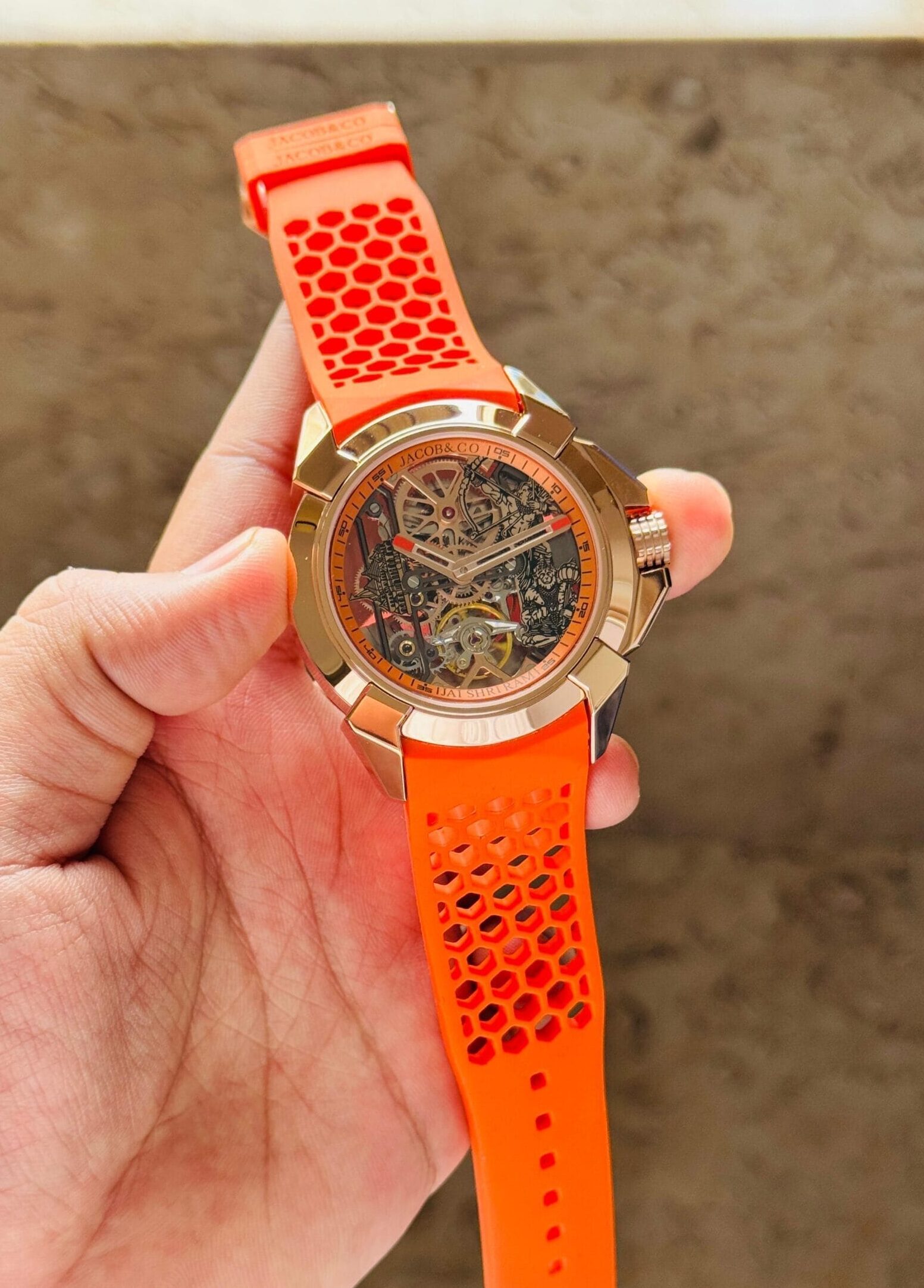 Jacob & Co. Luxury Skeleton Collection Men’s Watch Cultural Edition Open Dial Mechanical 3 Jacob & Co. Luxury Skeleton Collection Men’s Watch