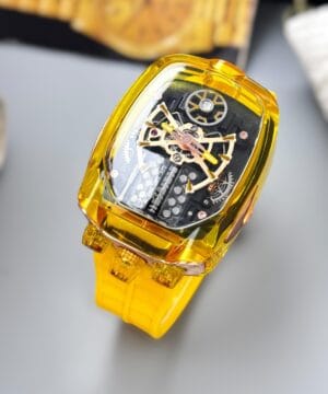Jacob & Co. Bugatti Chiron Yellow Edition – Skeleton Luxury Watch for Men