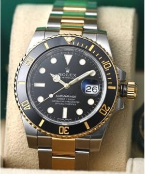Rolex Submariner 7AAA Automatic Silver-Gold Watch for Men