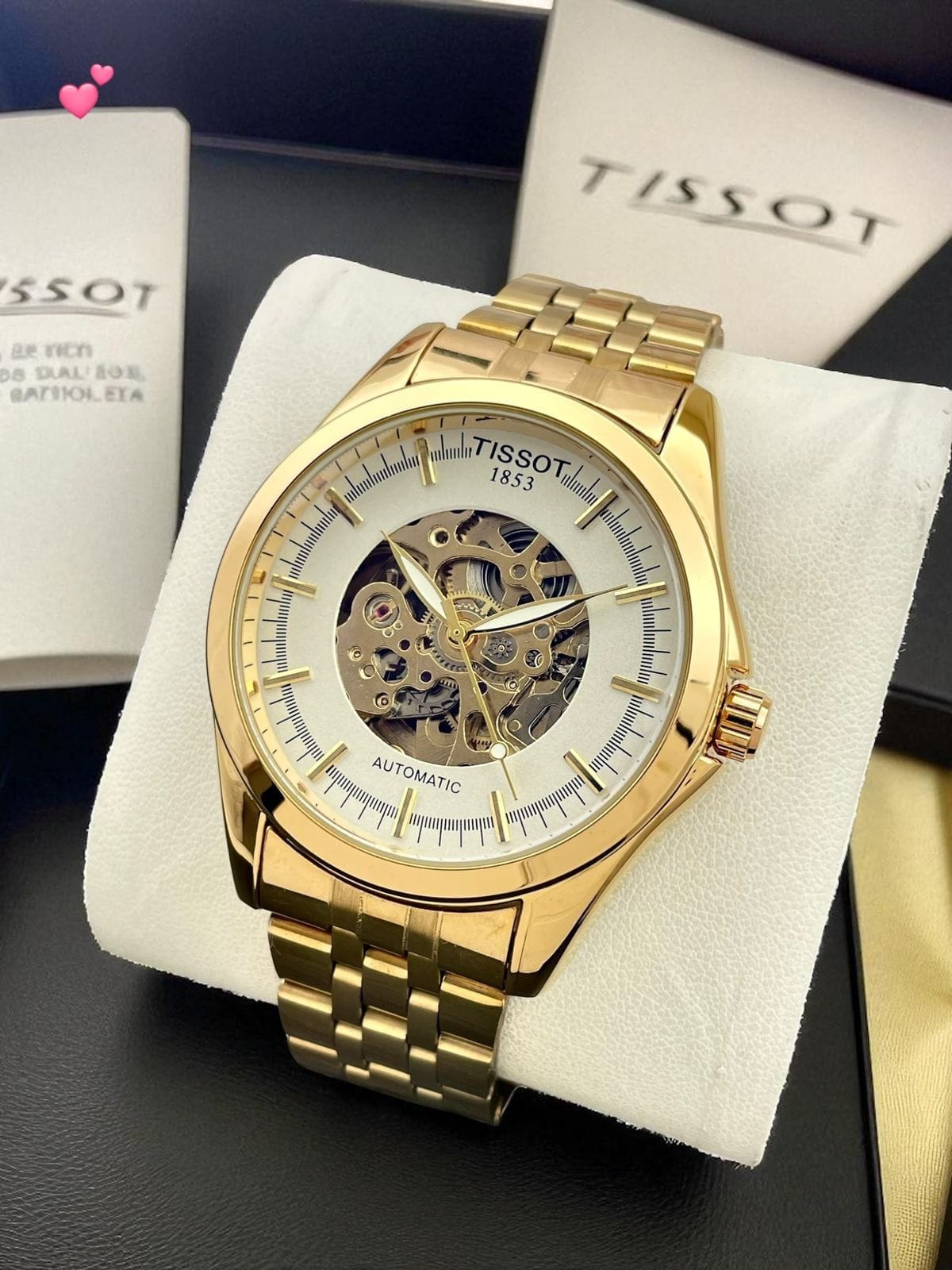 Tissot 7AAA Submariner Automatic Men’s Watch Premium Open Back Gold Steel 1 Tissot 7AAA Submariner Automatic Men’s Watch