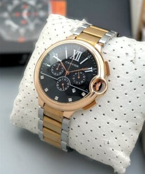 Cartier 7AA Cash Round Series Men’s Chronograph Watch