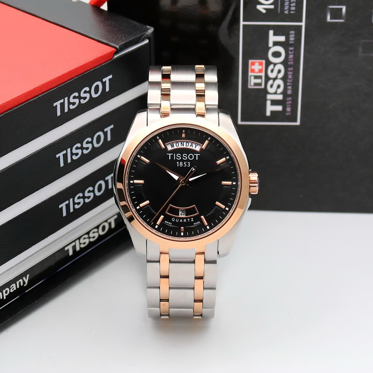 Tissot Couturier 7AA Premium Day-Date Men’s Chronograph Watch 1 Tissot Couturier 7AA Premium Day-Date Men’s Chronograph Watch