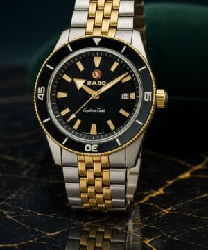 Rado Captain Cook 7AAA Premium Watch Black Dial
