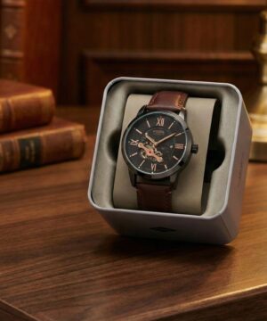 Fossil Townsman, automatic skeleton watch for men