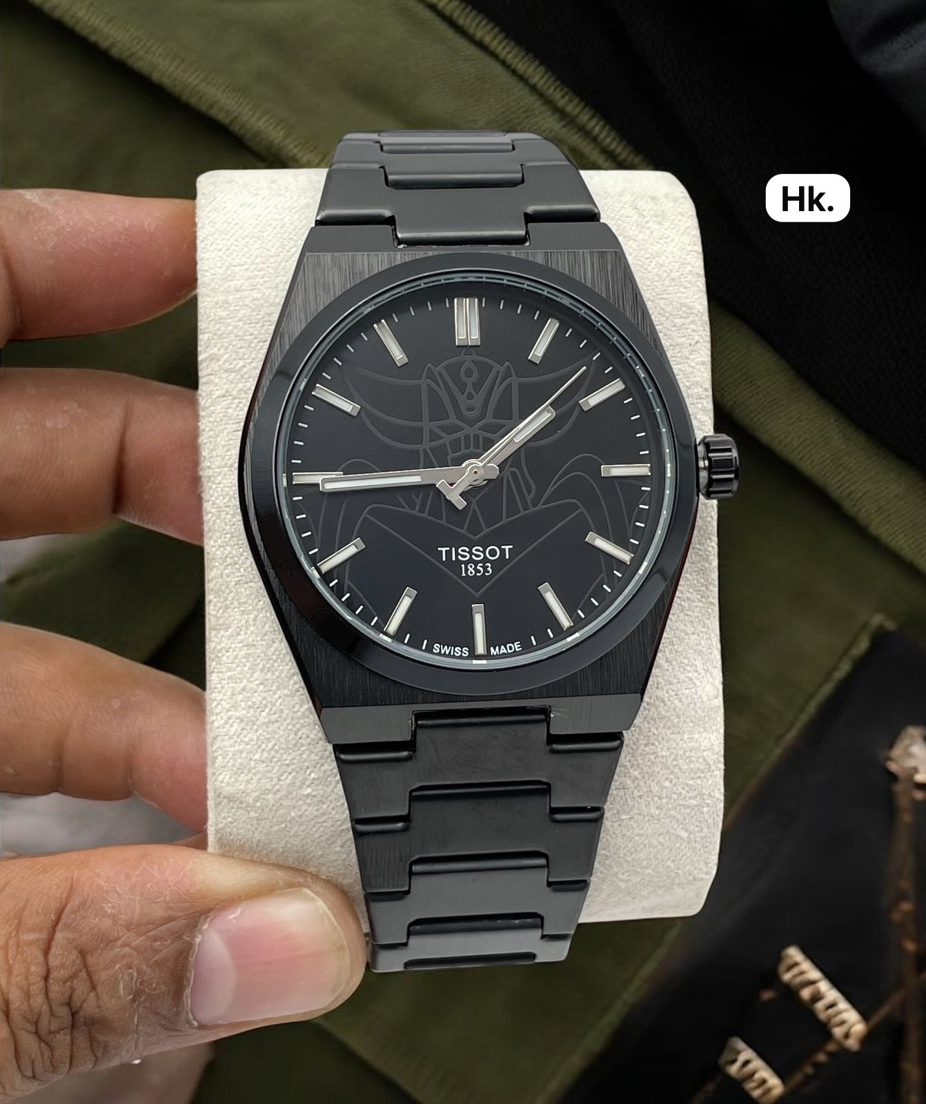 Tissot 7A Quartz Men’s Premium Watch Classic Analog Dial Metal Chain Original Model 2 Tissot 7A Quartz Men’s Premium Watch black colour