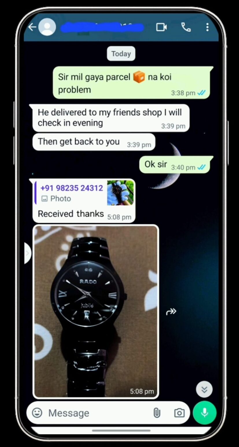 nexelcart-black-premium-watch-safe-delivery-review