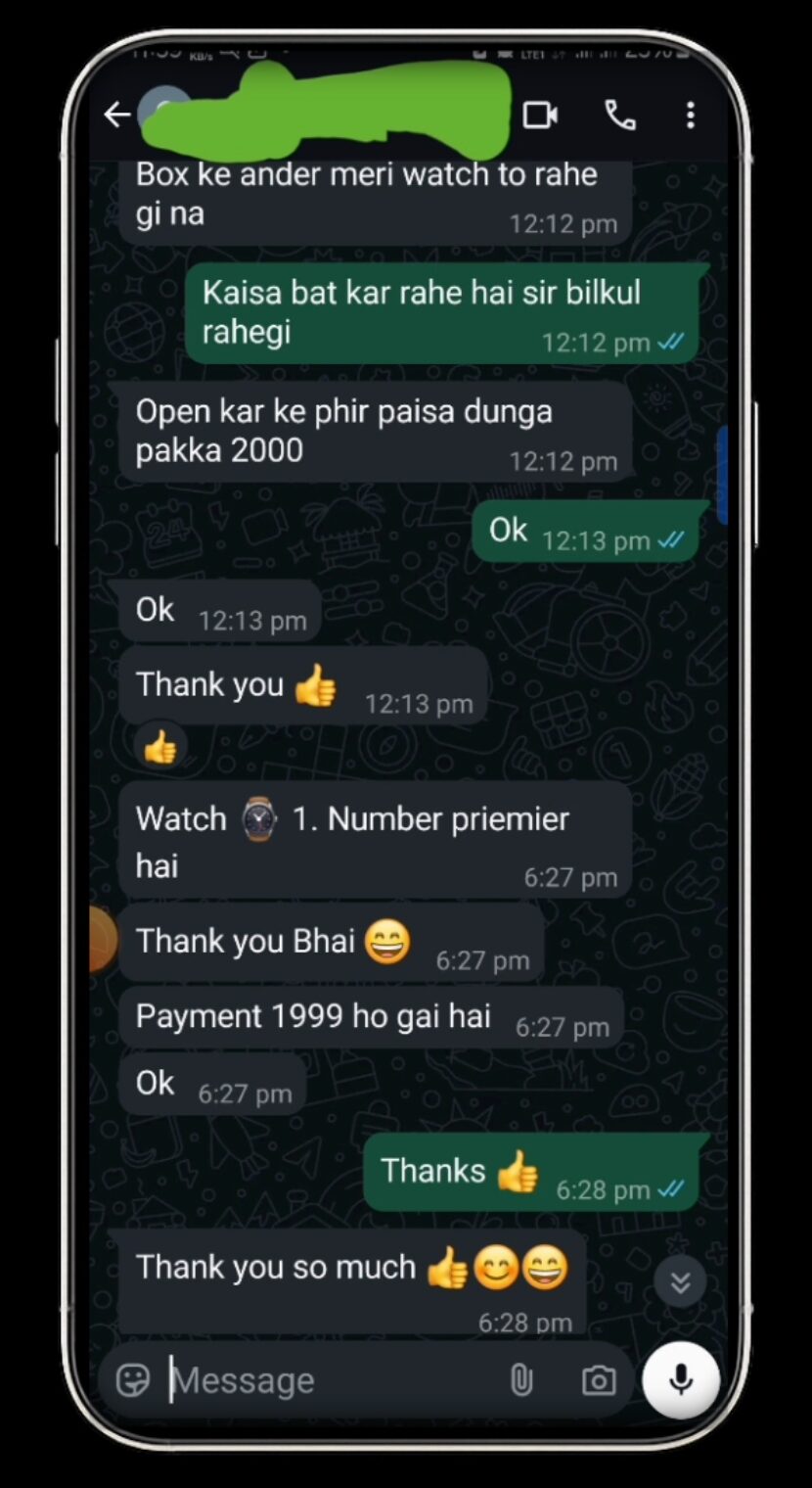 nexelcart-premium-watch-verified-buyer-review