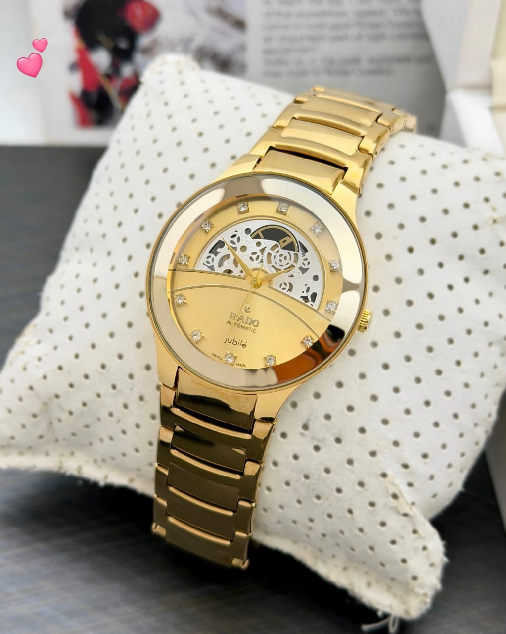 Rado Jubile Automatic Men’s Watch Ceramic Bracelet 5 Rado men’s automatic gold dial jubile watch