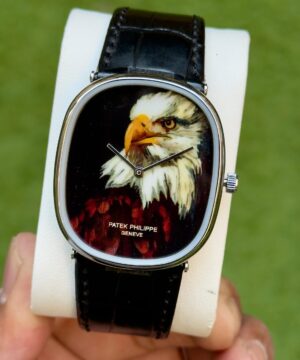Patek Philippe 7aa Ellipse Eagle Art Dial Watch Nexelcart