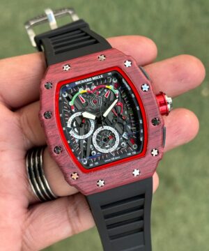 Richard Mille RM 50-03 mclaren chronograph red carbon case watch