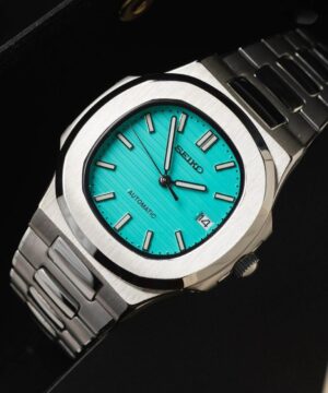 Seiko Nautilus Tiffany Dial Automatic Stainless Steel Watch