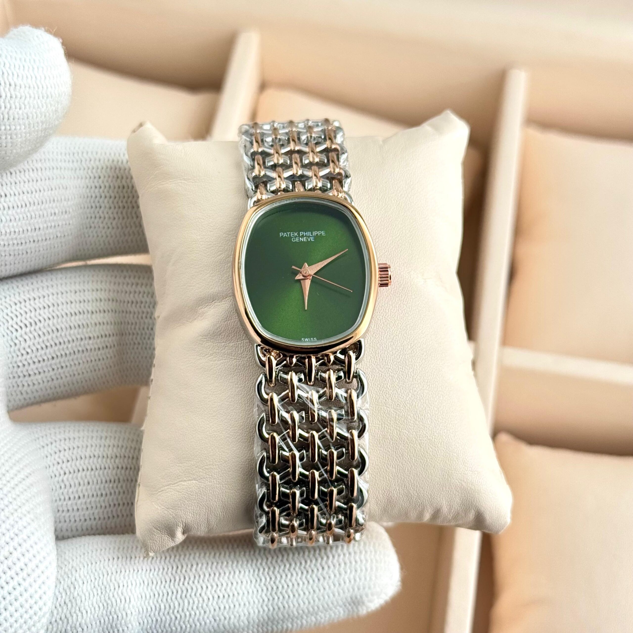 Patek Philippe Ellipse 7a Ladies Watch Premium Quality | Square Dial Stainless Steel 3 Patek Philippe Ellipse 7a Ladies Watch Premium Quality | Square Dial Stainless Steel - Image 3