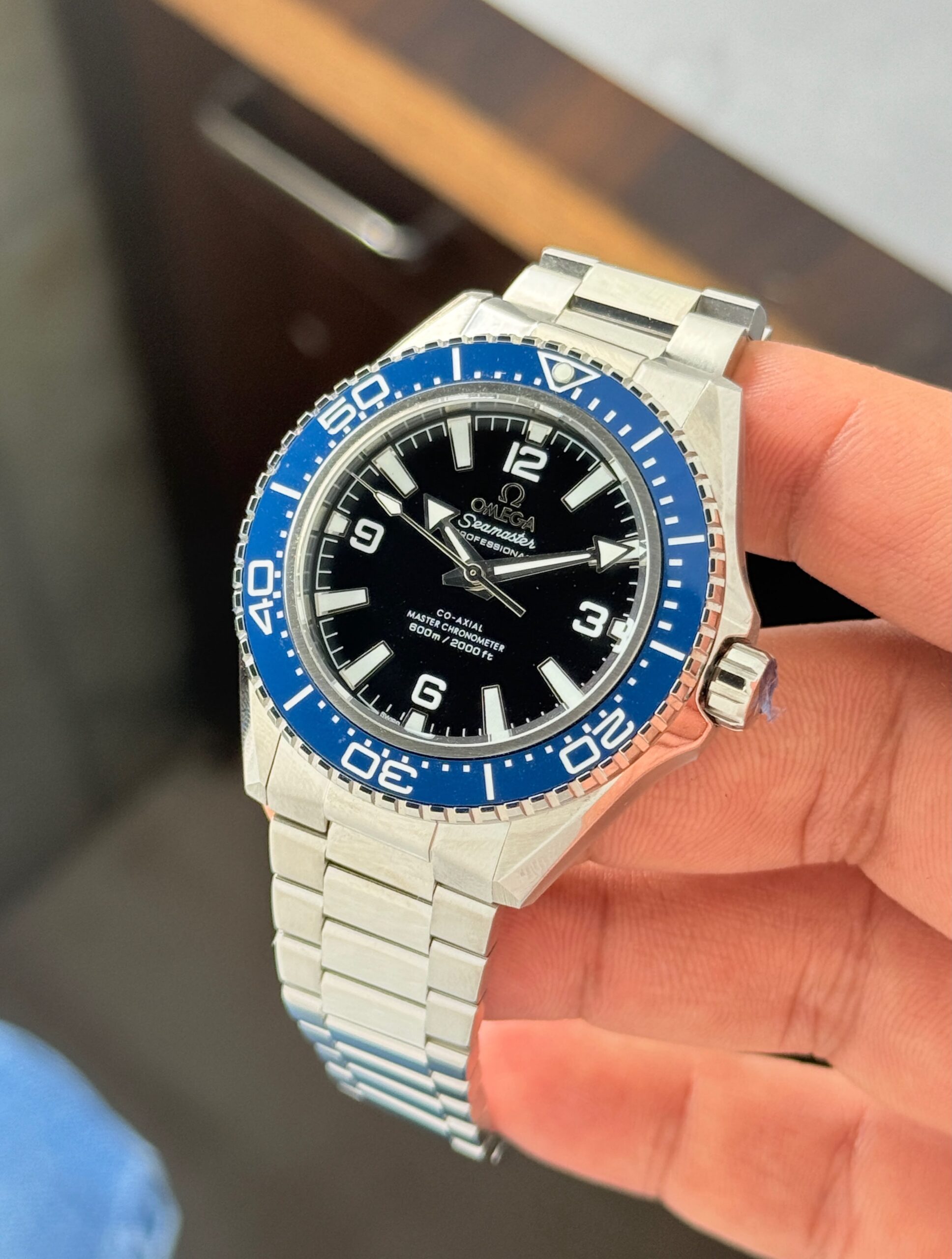 OMEGA Seamaster Planet Ocean 600M Semi ETA Automatic 42mm Men's Watch 2 OMEGA Seamaster Planet Ocean Luxury Watch