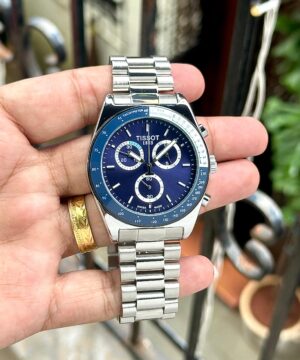 Tissot PR516 7aa Chronograph Blue Dial 7AA Premium Men's Watch