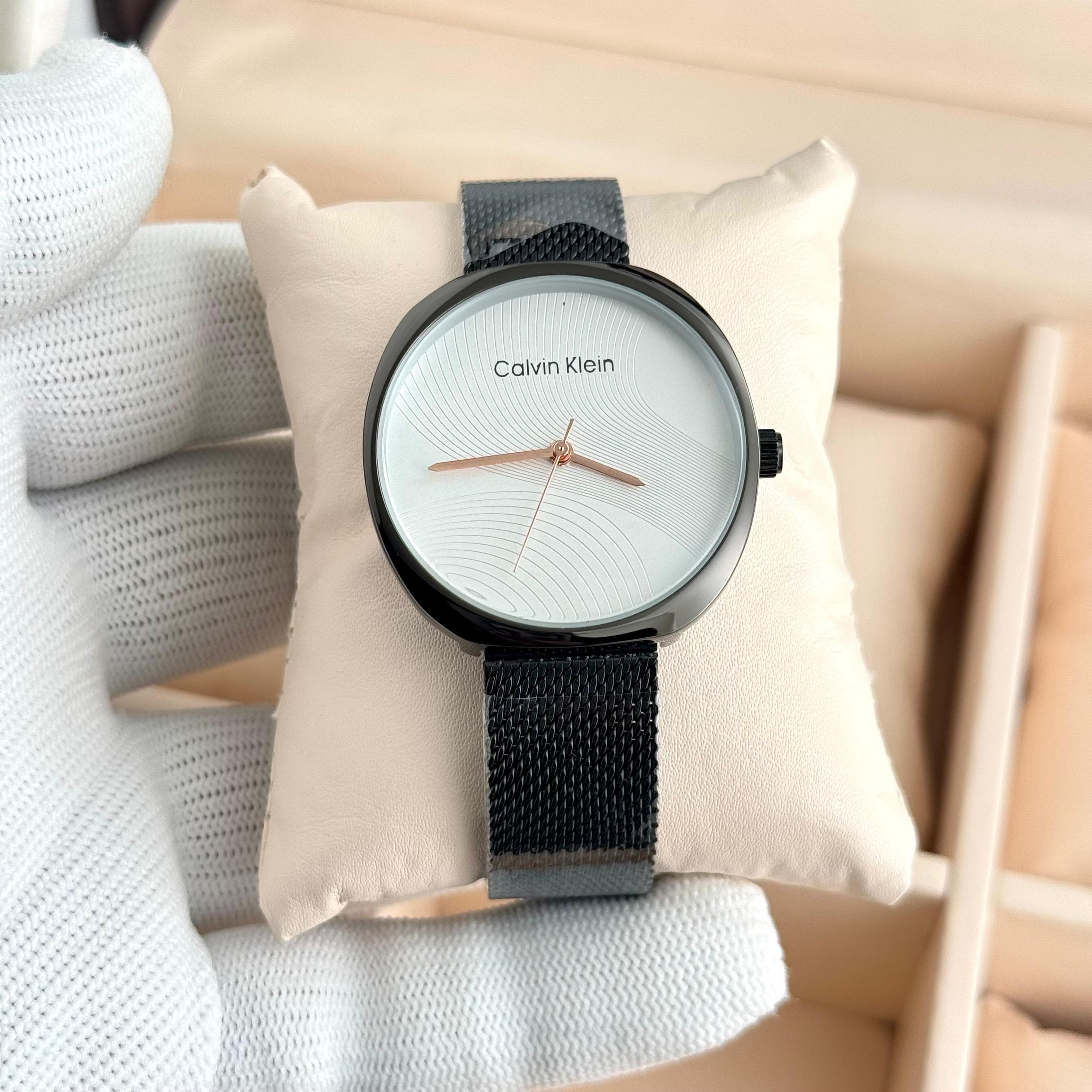 Calvin Klein 7A Sculpt Women's Watch 8 Calvin Klein 7A Women's Watch Black white dial watch