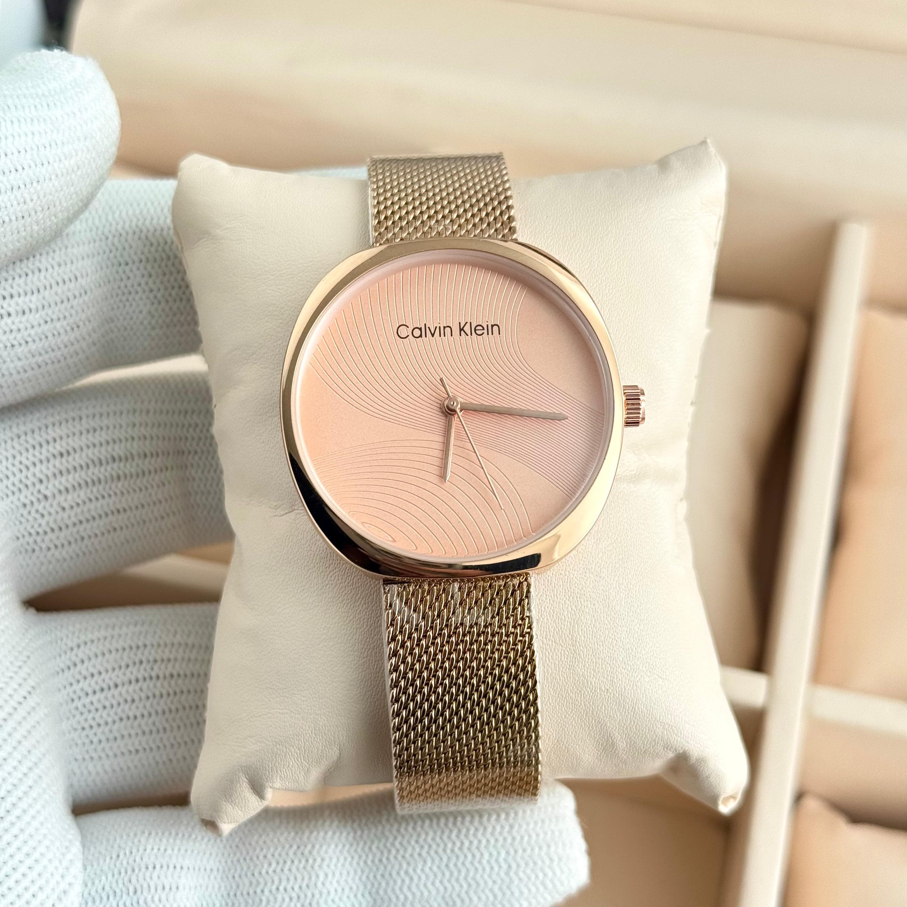 Calvin Klein 7A Sculpt Women's Watch 5 Calvin Klein 7A Rose Gold Pink Women's Watch